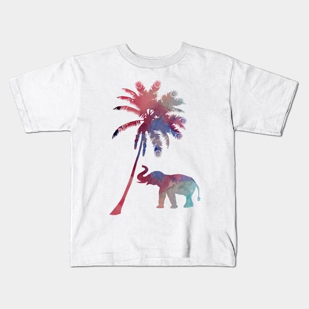 Elephant Kids T-Shirt by TheJollyMarten